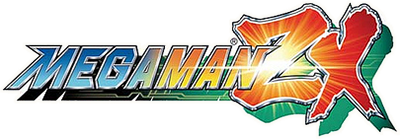 Mega Man ZX title screen for Nintendo DS